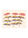 The Poster Club - The Poster Club X Ojuna Njama Petersen - Three Flowers - Botaanika - 30X 40CM