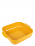 Peugeot - Appolia Firkantet Ovnfad 28 Cm Safran Gul - Ahjuvormid - 28 CM