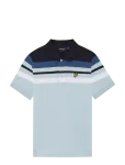Lyle & Scott - Engineered Stripe Polo Shirt - L&uuml;hikeste varrukatega polos&auml;rgid - 122-128