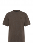 Lyle & Scott - Heavy Laundered T-Shirt - L&uuml;hikeste varrukatega - XXL