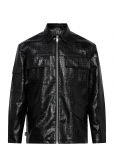 HAN Kj&oslash;benhavn - Faux Croc Overshirt - Vihmamantlid - 54