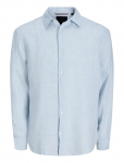 Jack & Jones - Jprblalawrence Linen Ls Shirt Sn - Linased s&auml;rgid - XXL