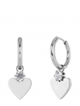 Edblad - Love Spark Hoops Steel - R&otilde;ngad - ONE SIZE