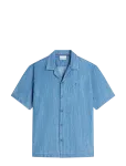 Tommy Hilfiger - Denim Camp Collar Shirt - L&uuml;hikeste varrukatega s&auml;rgid - M