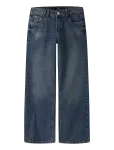 LMTD - Nlfbirt Dnm Lw Wide Pant - Laiad teksad - 146