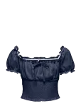 Kids Only - Koghillary Aop Smock S/S Top Cs Jrs - Pluusid ja tuunikad - 146-152