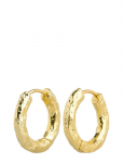 Timi Of Sweden - Hildur - Organic Hoop Earrings Stainless Steel - R&otilde;ngad - ONE SIZE