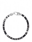 Nialaya - Midnight Onyx Heishi Bracelet - K&auml;ev&otilde;rud - M