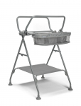 Twistshake - Twistshake Bathtub Stand Easy-Click Pastel Grey - Vannid ja aksessuaarid - ONE SIZE