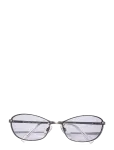 Weekday - Oval Metal Frame Unisex Sunglasses - &Uuml;mara raamiga p&auml;ikeseprillid - ONE SIZE