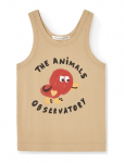 THE ANIMALS OBSERVATORY - Frog Kid Tank Top Soft Pink - Varrukateta - 92