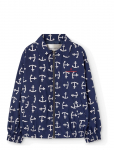 THE ANIMALS OBSERVATORY - Tiger Kid Bomber Jacket Deep Blue - Bomber-jakid - 128
