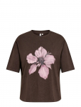 ONLY Carmakoma - Carcady S/S Wash Print Loose Tee Jrs Vp - L&uuml;hikeste varrukatega - 46-48