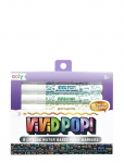 Ooly - Acrylic Markers 8 Pcs - Vivid Pop - Metallic - Pliiatsid - ONE SIZE