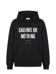 Calvin Klein Jeans - Ls Prem Terry Calvins Or Nothing - Kapuutsiga pusad - XS