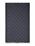 Calvin Klein - Tonal Aop Jcq Lw Scarf - Talvised sallid - ONE SIZE