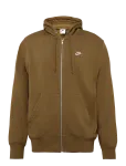 Nike - Nike Club Full Zip Hoodie - Spordi kapuutsiga pusad - L