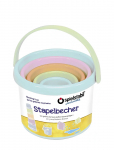 Spielstabil - Stacking Cups 5 Pcs - Pastel - Virnastatavad klotsid - ONE SIZE