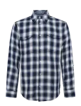 Scotch & Soda - Double-Faced Check Relaxed-Fit Shirt - Flanellist s&auml;rgid - M