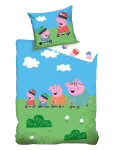 Peppa Pig - Peppa 212121 - Voodipesukomplektid - 140X200;60X68CM