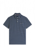 Tommy Hilfiger - Single Jersey Stripe Reg Polo - L&uuml;hikeste varrukatega - XXL