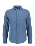 Gant - Reg Indigo Waffle Shirt - Vabaaja s&auml;rgid - L