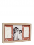 Petit Artichaut - 2 Prints Frame - Rainbow Terracotta - My First Year - ONE SIZE