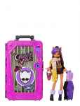 Monster High - Skulltimate Secrets Cabin Slay-Cation Playset, Clawdeen Wolf Doll And Accessories - Nukud - ONE SIZE