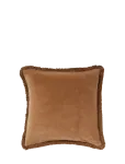 Lexington Home - Fringe Organic Cotton Velvet Pillow Cover - Padjap&uuml;&uuml;rid - 50X50