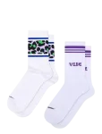 Happy Socks - 2-Pack Leo Stripe Sneaker Socks - Tavalised sokid - 36-40