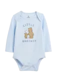 GAP - Baby Organic Cotton Family Graphic Bodysuit - Pikkade varrukatega - 74/80