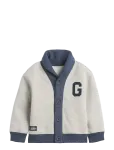 GAP - Baby & Toddler Vintagesoft Varsity Shawl Cardigan - Kardiganid - 98