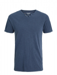 Jack & Jones - Jjesplit Neck Tee Ss Noos - L&uuml;hikeste varrukatega - XL