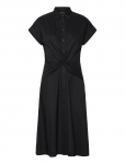 Lauren Ralph Lauren - Twist-Front Cotton-Blend Shirtdress - P&otilde;lveni ja midi - 36