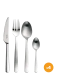 Fiskars - Ff Cutlery Set Matt 16Pcs - S&ouml;&ouml;giriistade komplektid - ONE SIZE