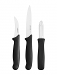 Fiskars - Essential Peeling Set 3Pcs - Koorimisnoad - ONE SIZE
