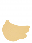 OYOY MINI - Placemat Banana - Lauamatid ja joogialused - 45X35X0.2CM x 45