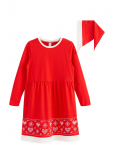 Lindex - Nightdress Christmas Santa Gin - Pikkade varrukatega vabaajakleidid - 92