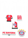 Crocs - Bayern Fc 5Pck - Jalatsitarvikud - ONE SIZE