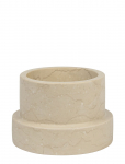 Mette Ditmer - Marble Block Candleholder, Tall - K&uuml;&uuml;nlajalad - ONE SIZE