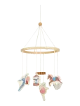 Cam Cam Copenhagen - Wooden Cot Mobile - Fsc 100% - Augusta - Mobile Clouds - ONE SIZE