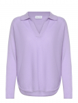 Davida Cashmere - Curved Open Collar - Džemprid - XL