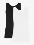 URBAN QUEST - 2-Pack Women Bamboo Tank Top - Varrukateta - L