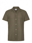 Lindbergh - Embroidery Cotton Shirt S/S - L&uuml;hikeste varrukatega - L