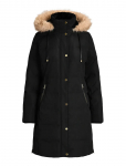 Lauren Ralph Lauren - Faux-Fur-Trim Hooded Down Coat - Polsterdatud jakid - S