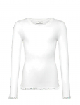 Rosemunde Kids - Rkbalta Modal Ls Lace T-Shirt - Pikkade varrukatega T-s&auml;rgid - 176