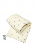 Cam Cam Copenhagen - Kids Embroidered Blanket - Ocs - Woodland - Tekid ja pleedid - ONE SIZE