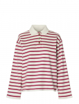 Selected - Slfwada Ls Stripe Collar Top Noos - Polod - XXL