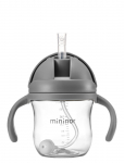 Mininor - Straw Bottle Tritan - Lutipudelid - 6 M
