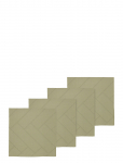 S&ouml;dahl - Stofservietter Tiles Damask Eucalyptus 4 Stk - Riidest salvr&auml;tikud - 45X45CM